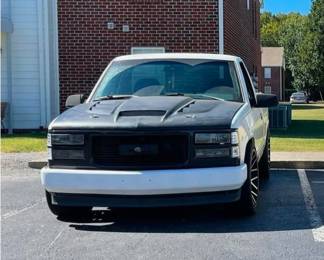 Carbon fiber hood for 88-98 chevy.
