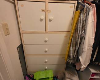 Cabinet in closet for sale
