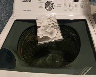 Samsung washer book