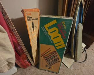 Sewing - skirt marker, 20” loom & more