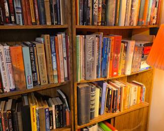 Lots & lots of books & book cases