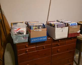 Chest with booklets & phamphlets