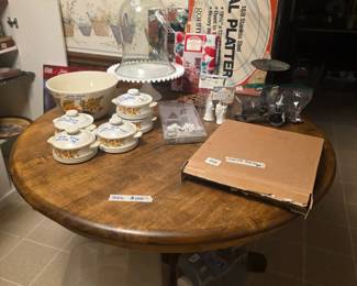 Another view of table & contents