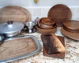 HU172Wood Bowls, Trays More