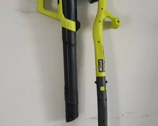 HU194Ryobi Blower And Edge Trimmer Weed Whacker