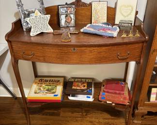 AWESOME ANTIQUE SIDEBOARD.
