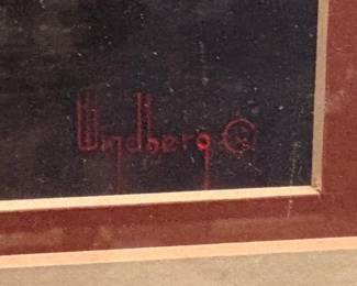 WE HAVE 2 VERY NICE SIGNED FRAMED WINDBERG PRINTS.