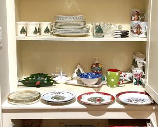 JUST A VERY SMALL PORTION OF CHRISTMAS DECOR AND SUPPLIES