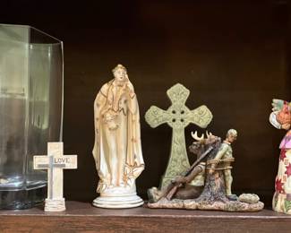 JIM SHORE ANGEL FIGURINE AND MORE.