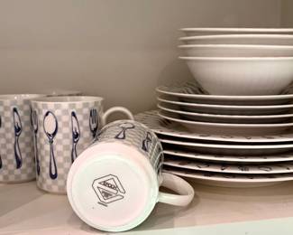 ENOCH CHINA SET FOR FOUR.