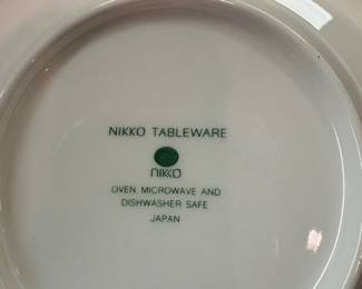 NIKKO TABLEWARE.