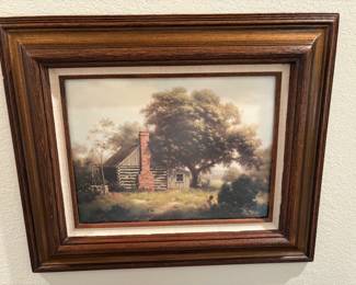 WE HAVE 2 VERY NICE SIGNED FRAMED WINDBERG PRINTS.