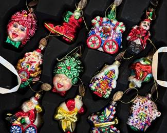 Mark Klaus Glass Ornaments