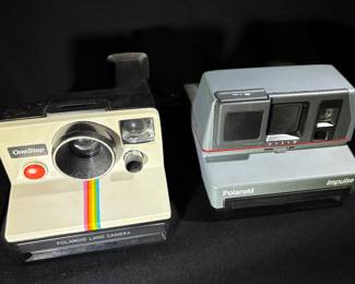 Vintage Polaroid Cameras