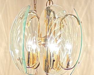 Vintage Hanging Light Fixture