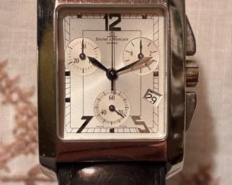 Baume & Mercier chronometer watch