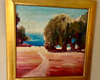 Linda Ryan, original acrylic on board