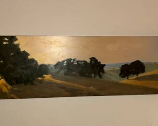 Christopher Newhard original oil on board
