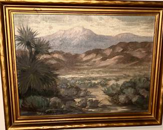 1938 W.J.D. Sobieski oil on board