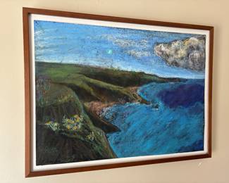 Original pastel, signed Phoebe Palmer