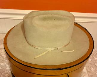 Vintage Resistol cowboy hat, 7-3/8