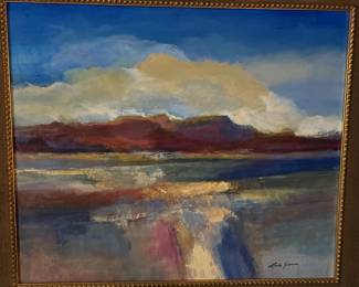 Linda French, original oil on canvas