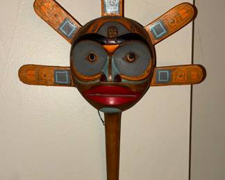 Haida ceremonial rattle, Pacific Northwest