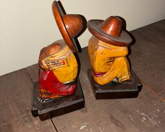 Vintage 1950’s bookends with hidden stash compartments