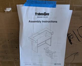 Desk new in box