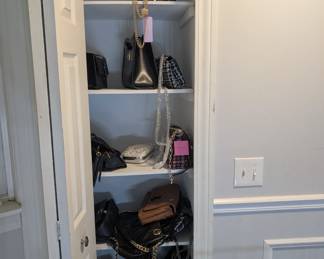 Designer purses
New with tags