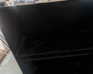 Back of bar
Signs
