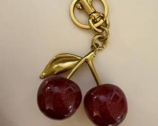 Coach Cherry Bag Charm