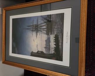 "Treasons Harbor" by Geoff Harris; from author Patrick O'Brian's books