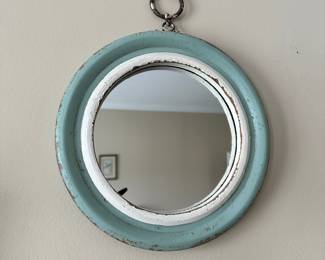 D62 - $15. Small Decorative Mirror. 10" Diameter