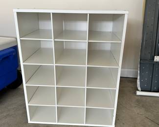 D107 - $10. Shoe Storage Cabinet.