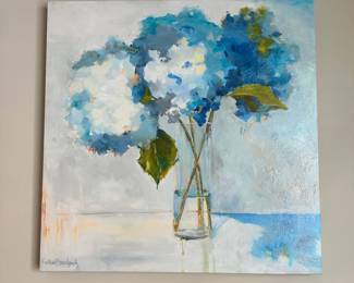 D66 - $25. Ballard Designs Canvas Print. Measures 30 x 30.