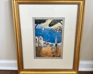 D65 - $70. "Brisa Marina" by Lourenco. 15 x 18.5