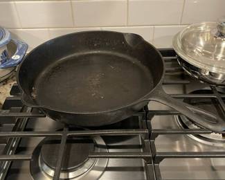 D94 - $60. Griswold 11.5" #10 Cast Iron