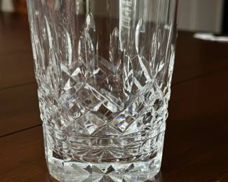 D86 - $395. Waterford Lismore Double Old Fashioned Glasses Set of 8. Measures 4 3/8" tall.