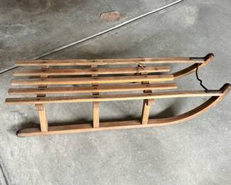 D104 - $40. Davos Wooden Sled.