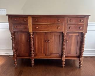 D1 - $525 - Gorgeous Solid Wood Sideboard. Overall Great Condition. Minor signs of wear. Very Solid! Please see photos. 60" x 21" x 44"T