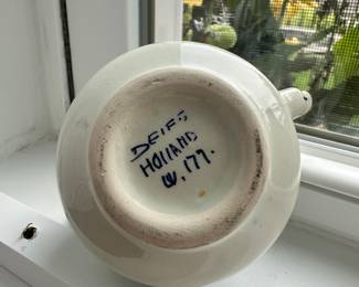 D118 - $10. Small Delft Pitcher.