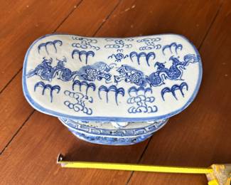 D80 - $60. Porcelain Pillow. Good condition.