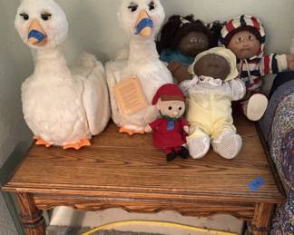 Mother Goose Talking and Nightstand