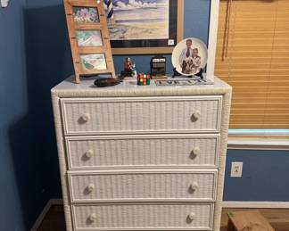 Wicker Front Dresser