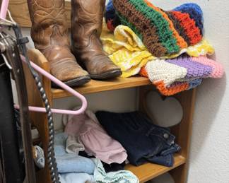 Baby Items and Boots