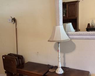 Nightstands, Mirror and Lamp