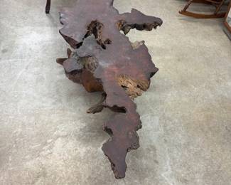 Beautiful live edge and root table