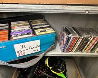 CD's and Cassettes