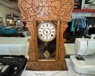 Gingerbread clock